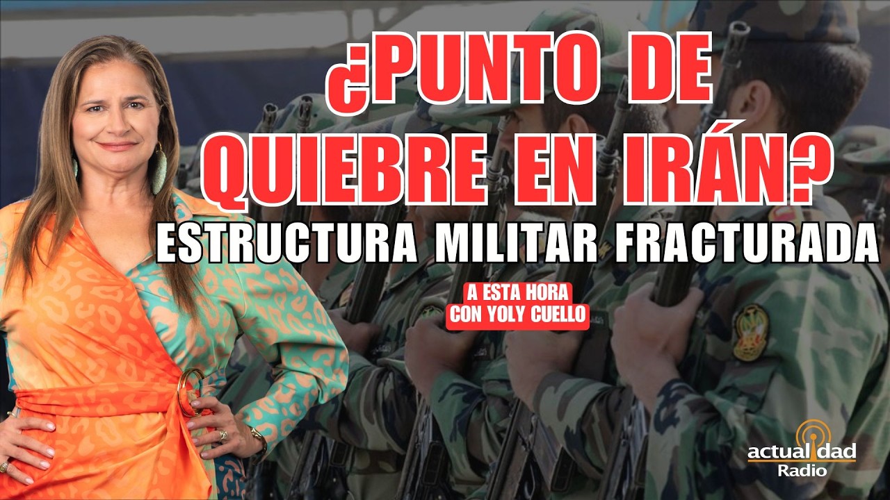 ¿Punto de quiebre en Irán? Expertos lo advierten | A Esta Hora con Yoly Cuello