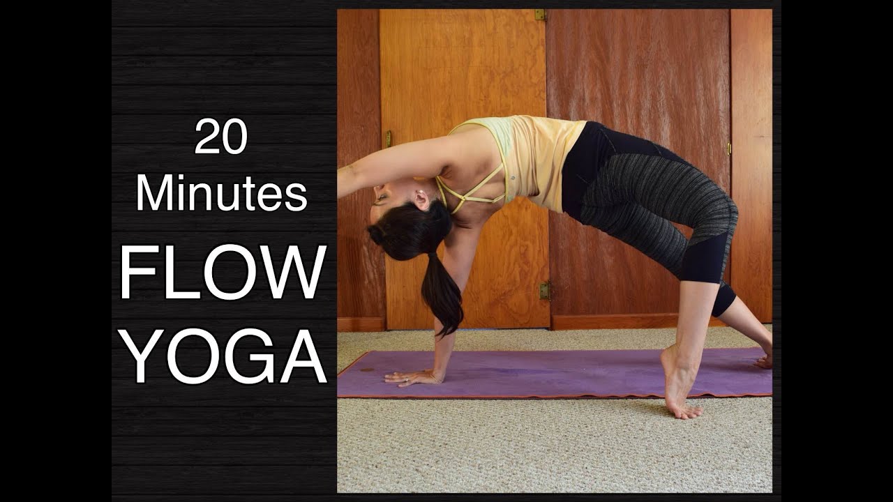 20 Minute Energizing Vinyasa Flow Yoga (Intermediate & Strong Beginners)