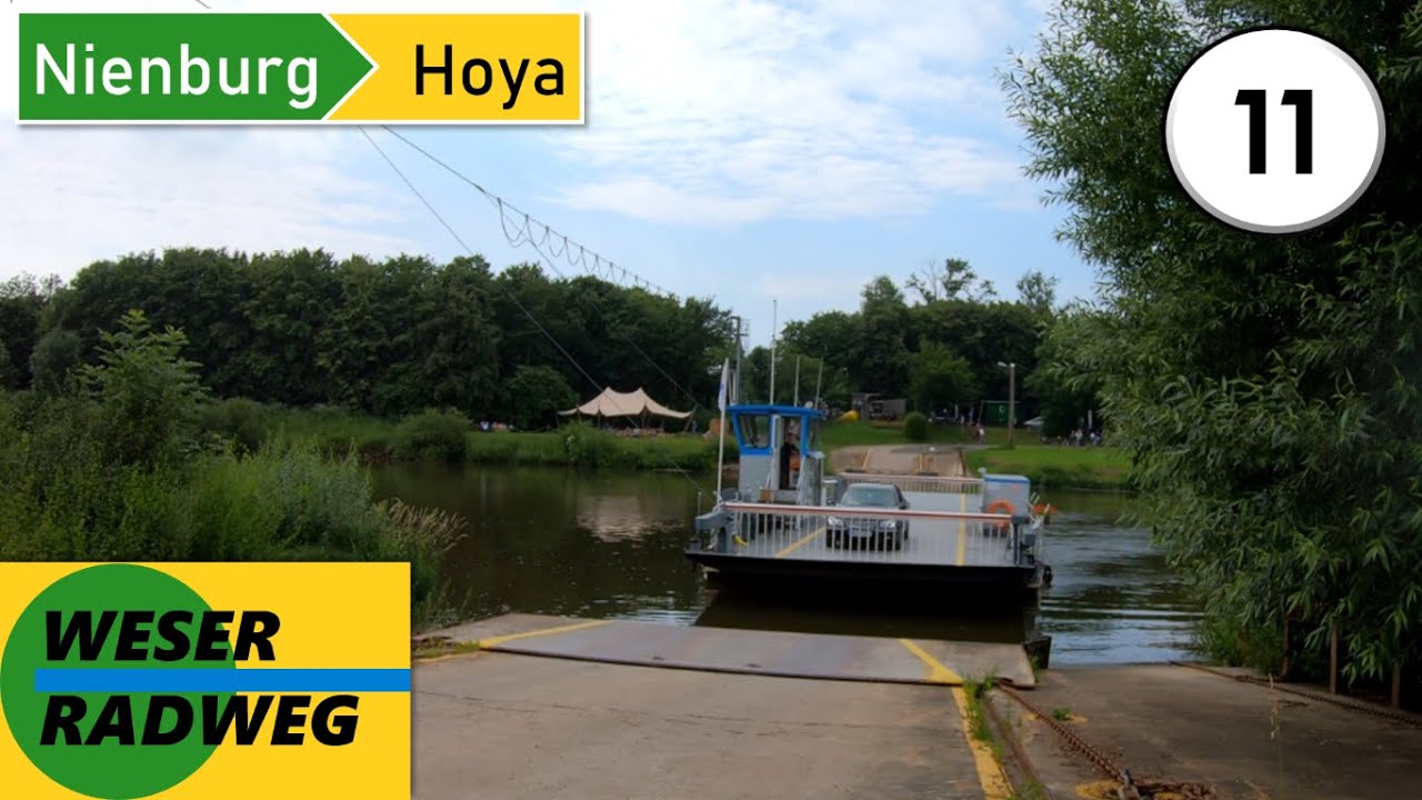 Weserradweg im Zeitraffer / Teil 11: Nienburg – Hoya