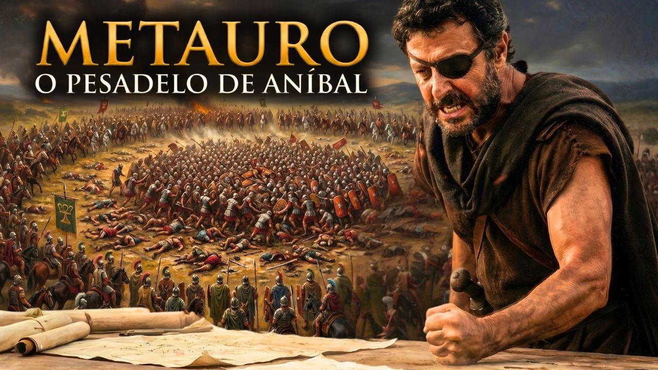 A BATALHA QUE SALVOU ROMA: O Massacre do Metauro e o Fim da Esperança de Aníbal.