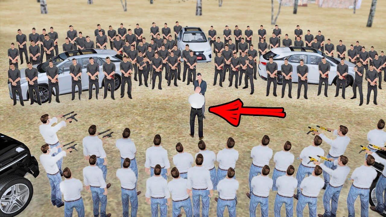 НАМ ЗАБИЛИ СТРЕЛУ! СОБРАЛ ВСЮ БРИГАДУ. ЖЕСТКИЕ РАЗБОРКИ! GTA CRMP