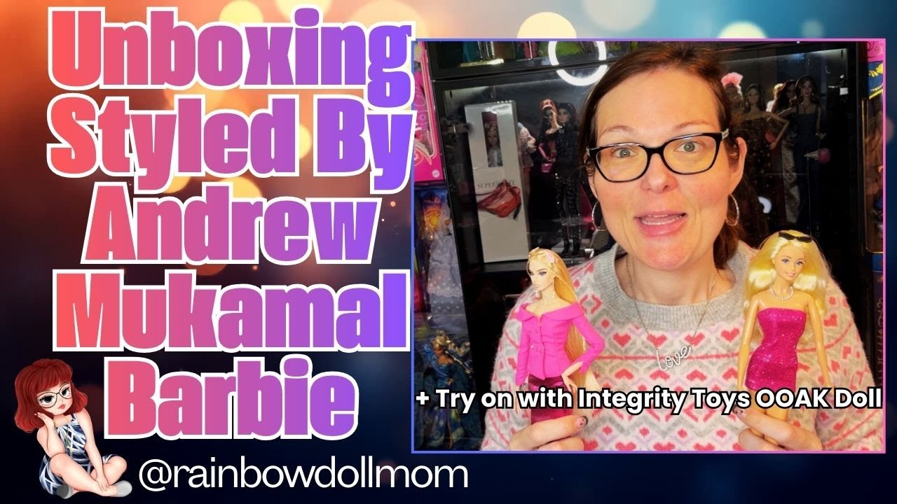 Unboxing Styled By Andrew Mukamal Barbie | Try on with Integrity Toys | Dolls for Adult Collectors