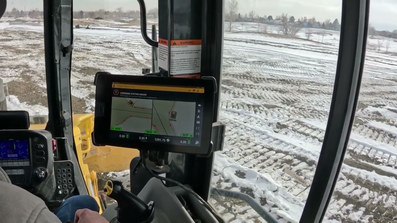 Trimble Earthworks Dozer Horizontal Steering Control
