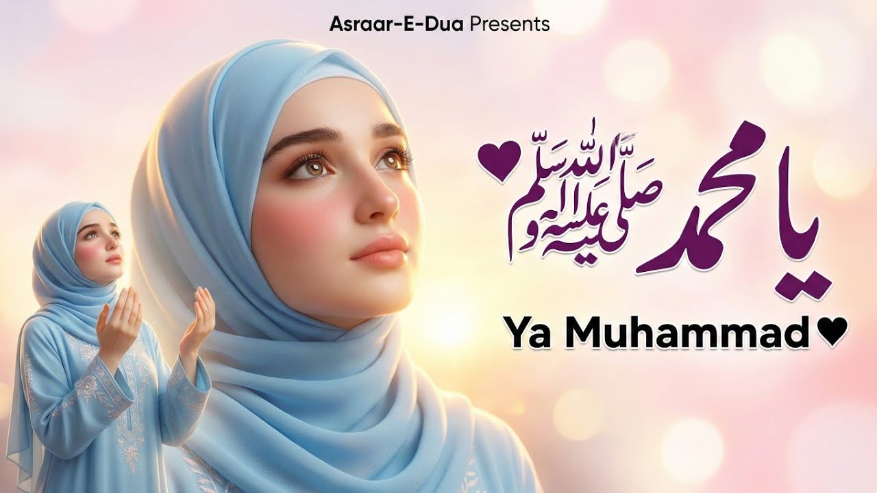Ya Muhammad ﷺ (Official Video) । Ft. Aafiya Noor । New Islamic Naat । Asraar-E-Dua 