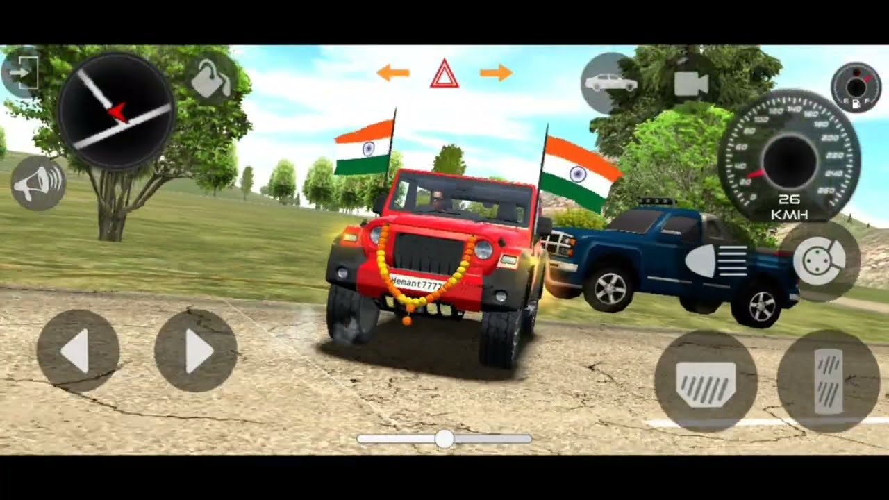 Mahindra THAR  THAR THAR Wala Game(365)(11) #Game Part11 cartoon wala game hemant7777