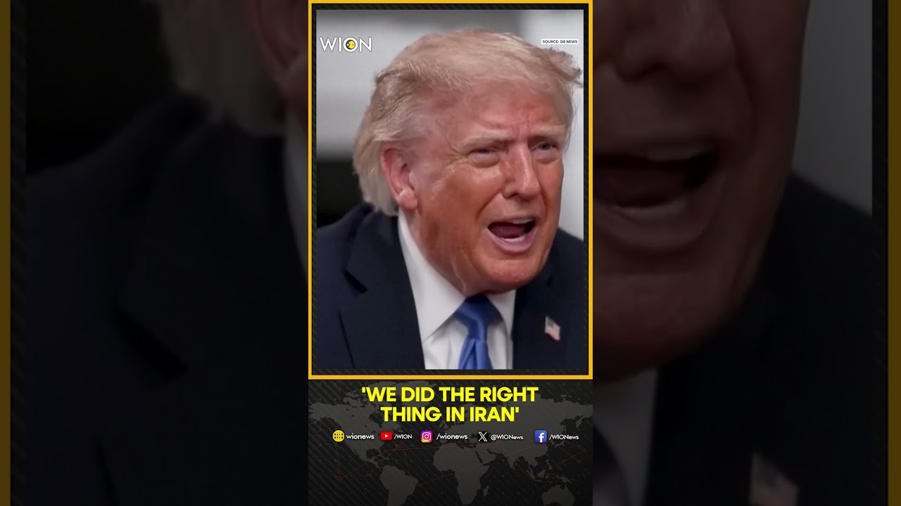 US-Iran War: Trump Says US Did 'Right Thing' In Iran, Wants Russia-Ukraine War To End | Shorts
