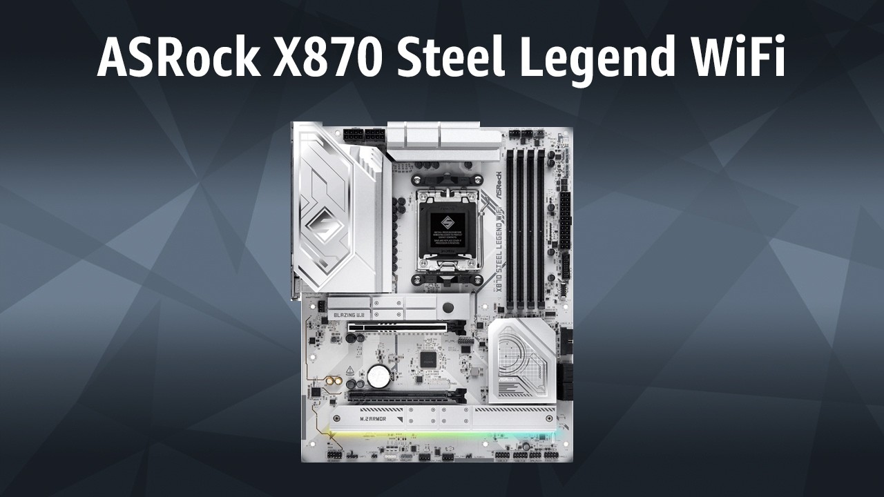 Материнская плата ASRock X870 Steel Legend WiFi
