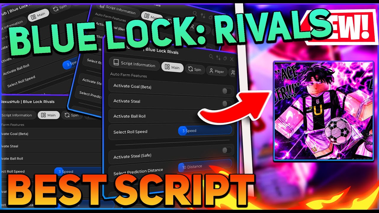 Blue Lock: Rivals Script GUI / Hack (Auto Farm, Inf Stamina, Auto Win, And More) *PASTEBIN 2025*