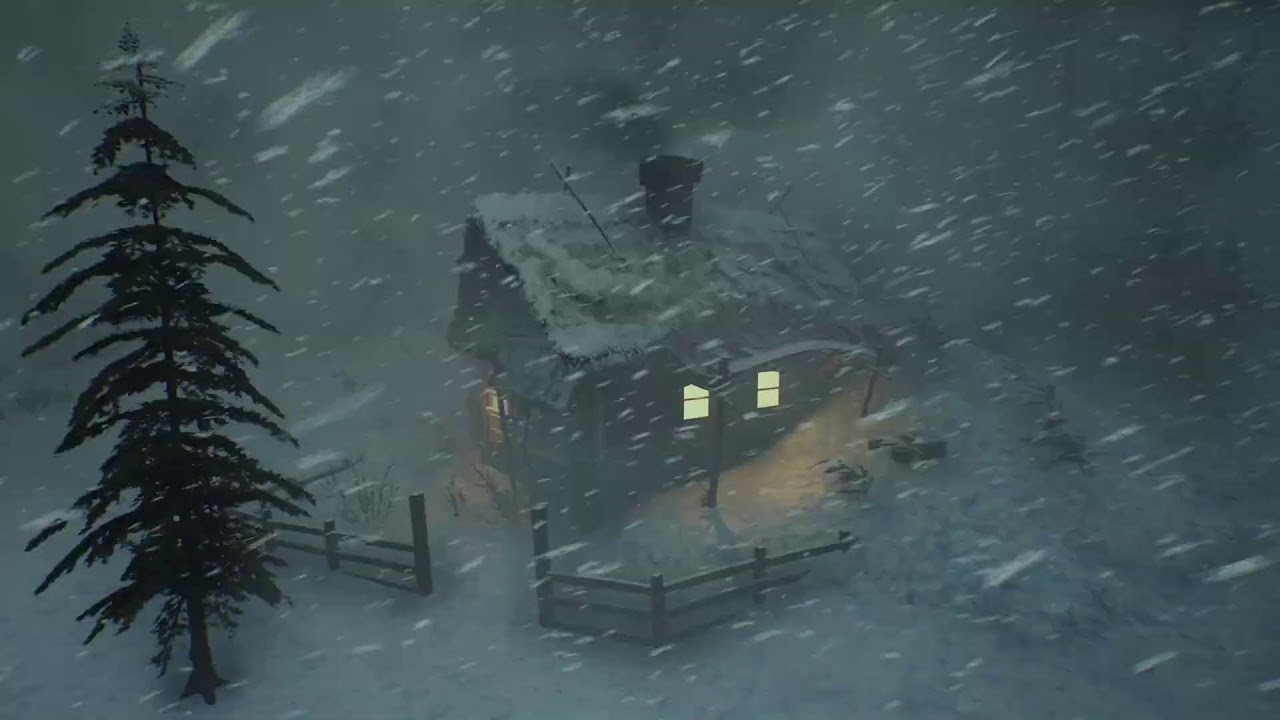 99% of You Will Fall Asleep with WINTER SNOWSTORM SOUNDS | Arctic Snowfall Night Calm 2026
