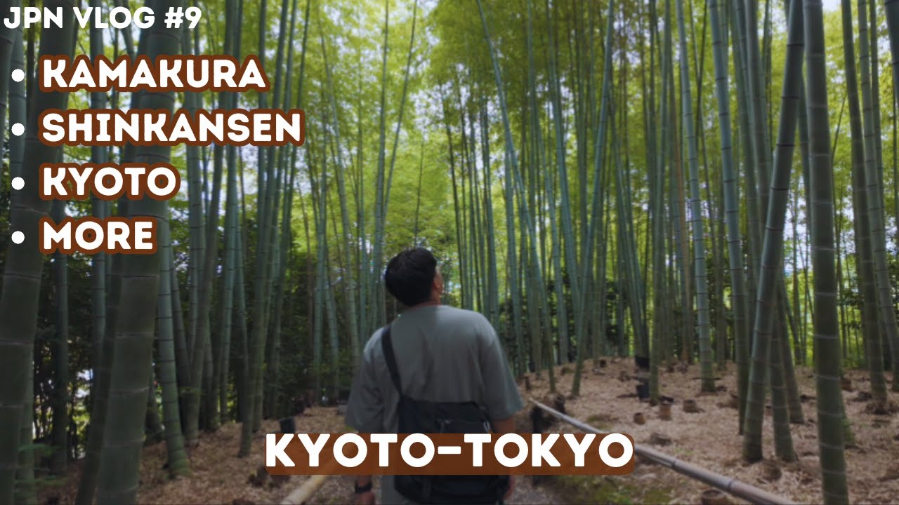 Japan Vlog Day 9 | Kyoto Adventures in Kimono + Tea Ceremony & Bamboo Forest 🌿