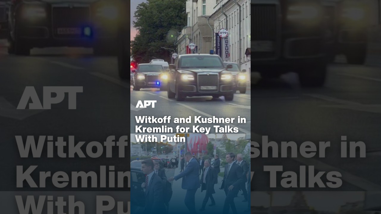 US Envoys Witkoff, Kushner Reach Kremlin for Crucial Talks With Putin | APT