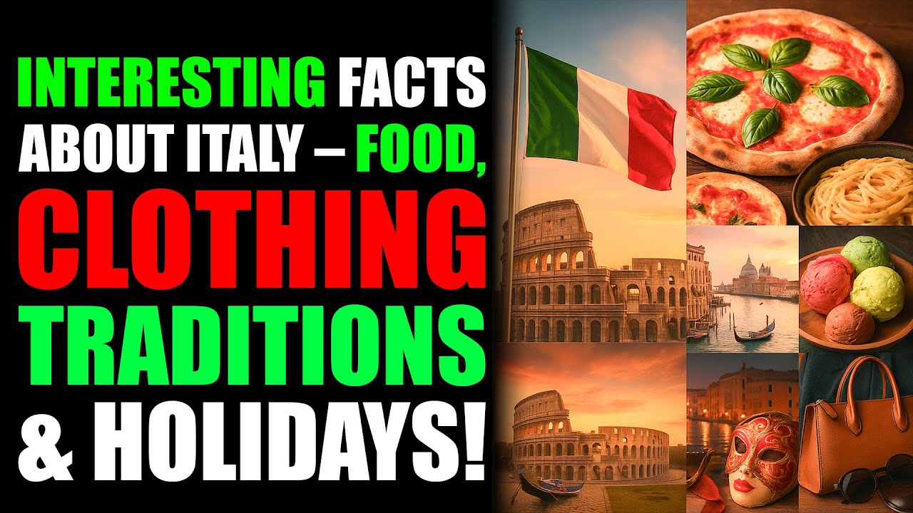Italian Culture Explained &ndash; Food, Fashion, Holiday🇮🇹