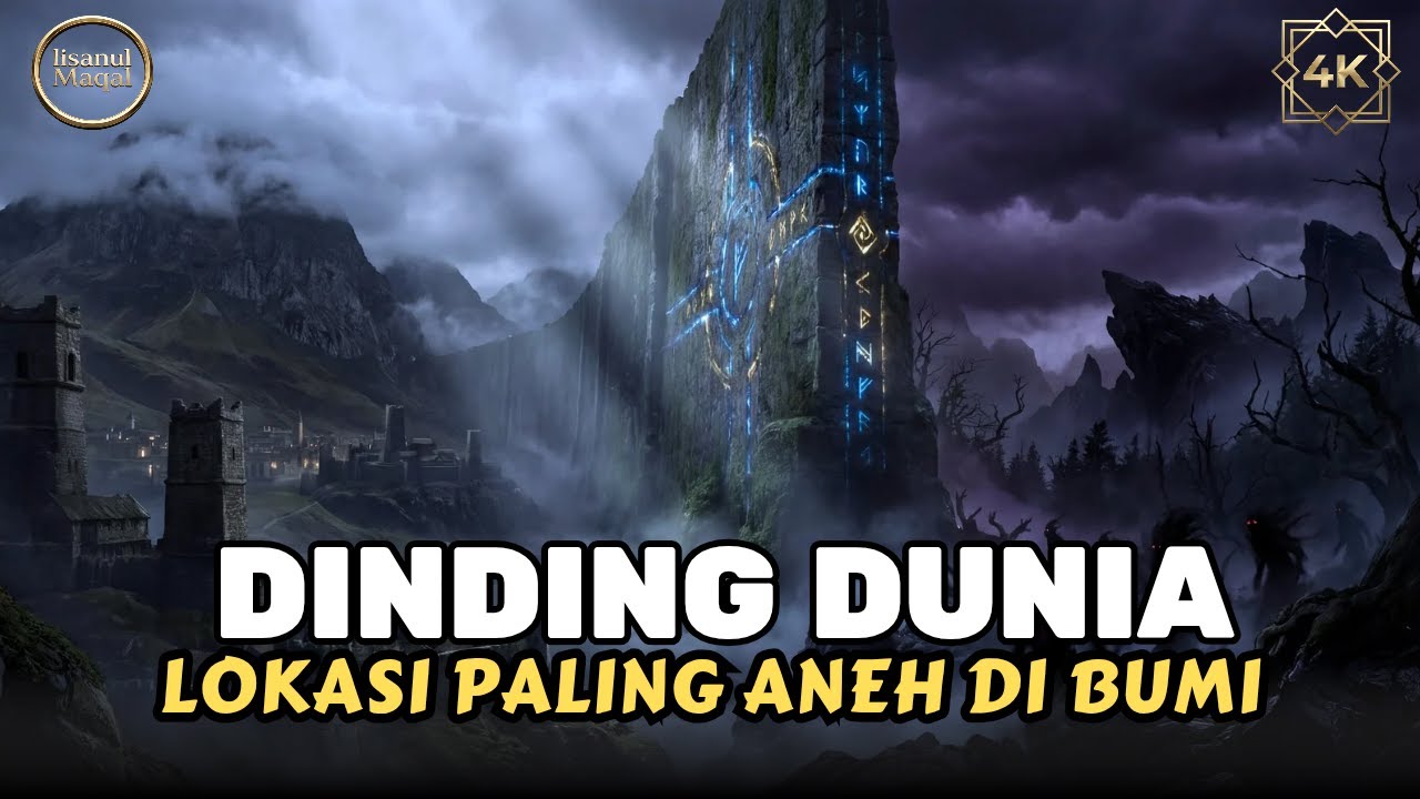 Misteri Dinding Batas Dunia ‼️Deretan Tempat di Bumi yang Terlihat Seperti Alam Alien