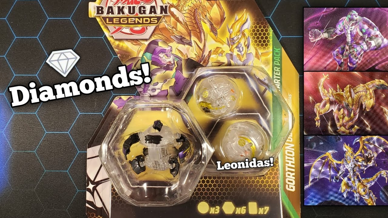 Bakugan Diamond Gorthion Ultra Starter Pack Opening!! (Legends)