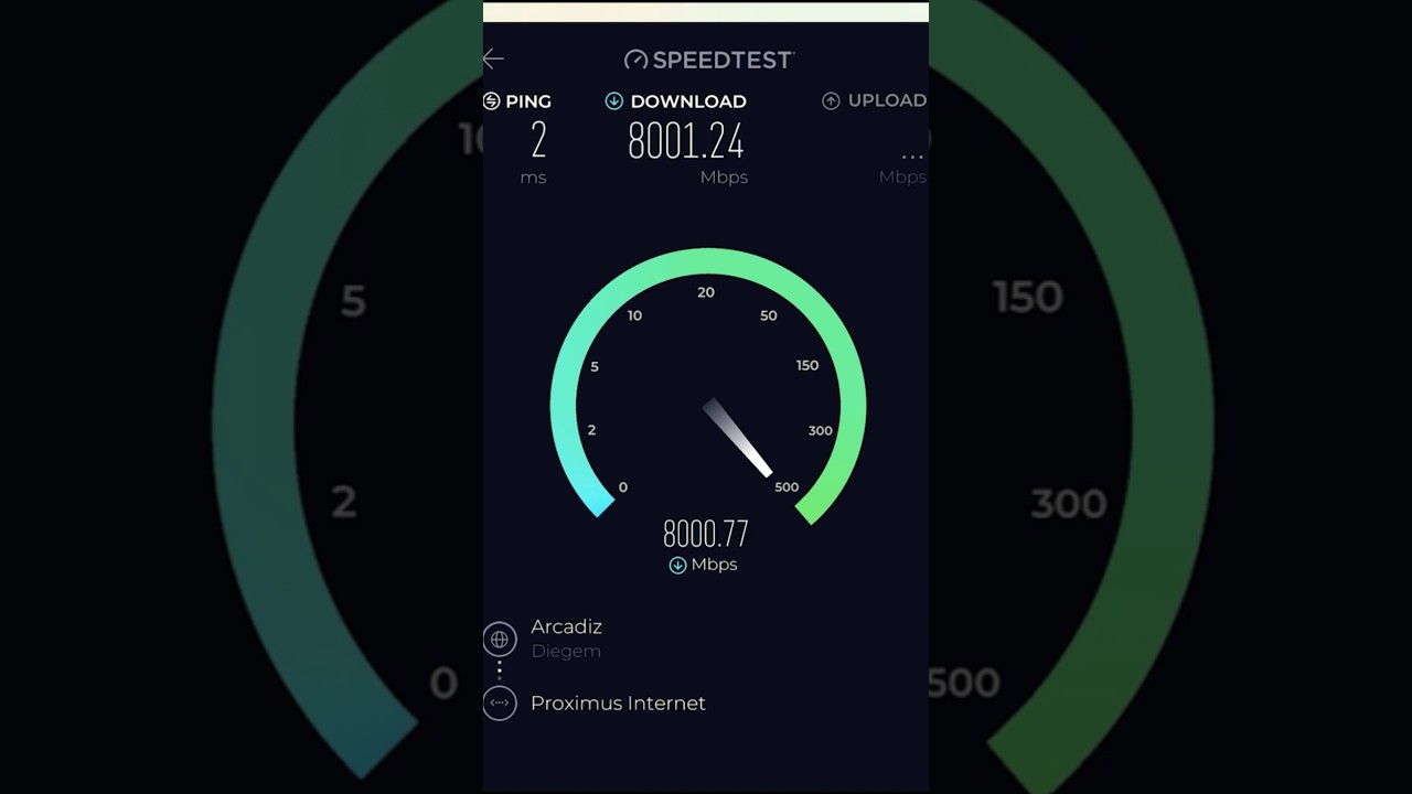 Europe&rsquo;s Fastest Internet | 10 Gbps Fiber Speed Test (Ookla)