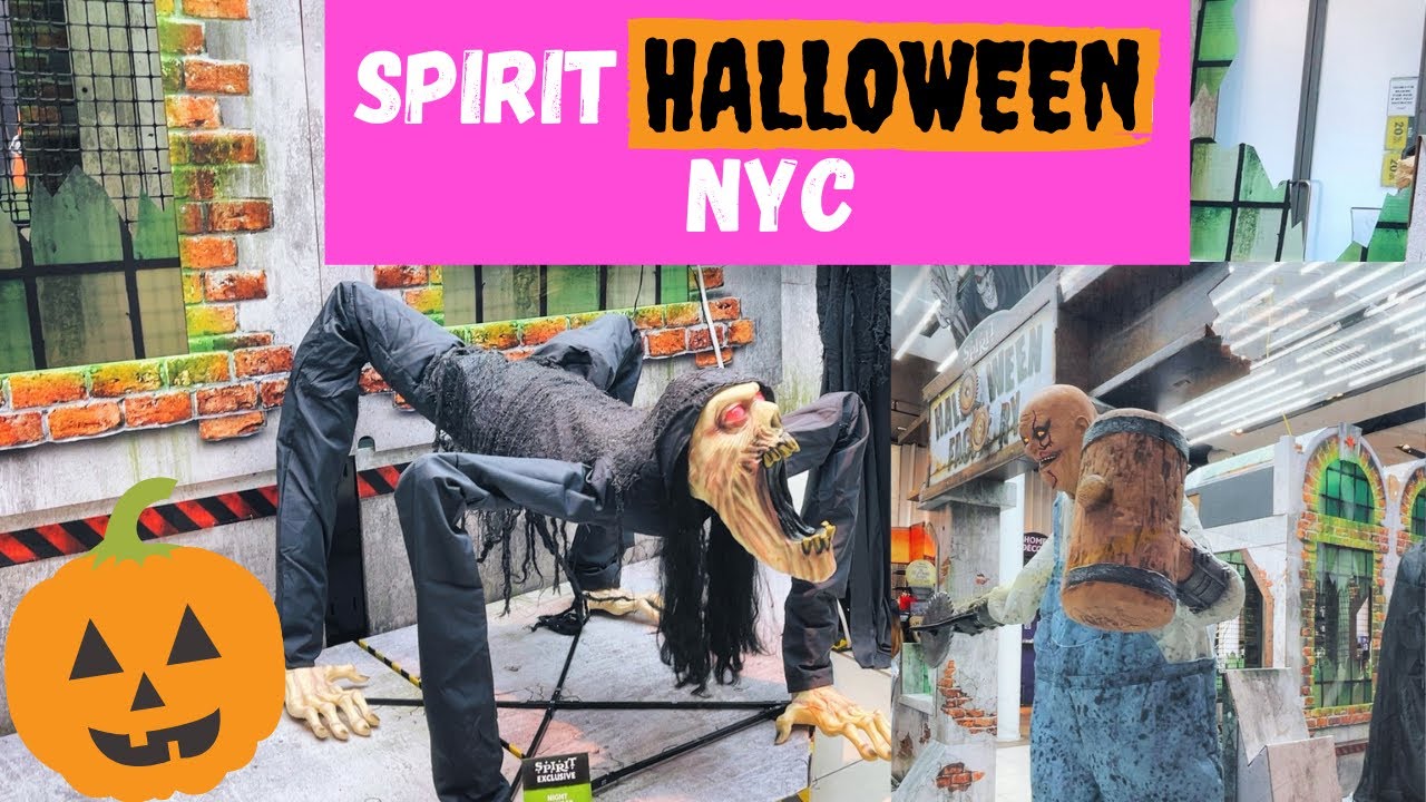 Magasin HALLOWEEN NYC: SPIRIT HALLOWEEN STORE TOUR