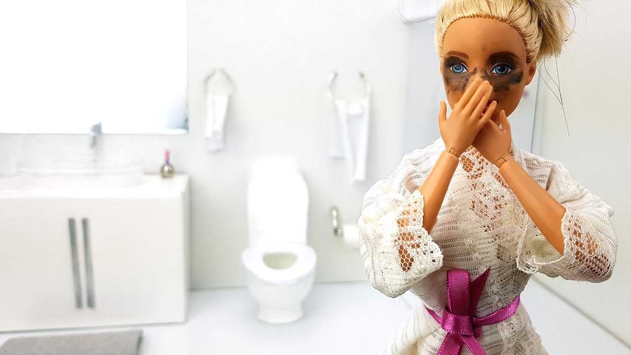 Моя рутина ночной версии Barbie Doll