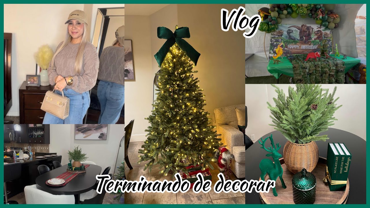 DECORACIÓNA*2025*de mi SALA y Comedor #vlogmas 41