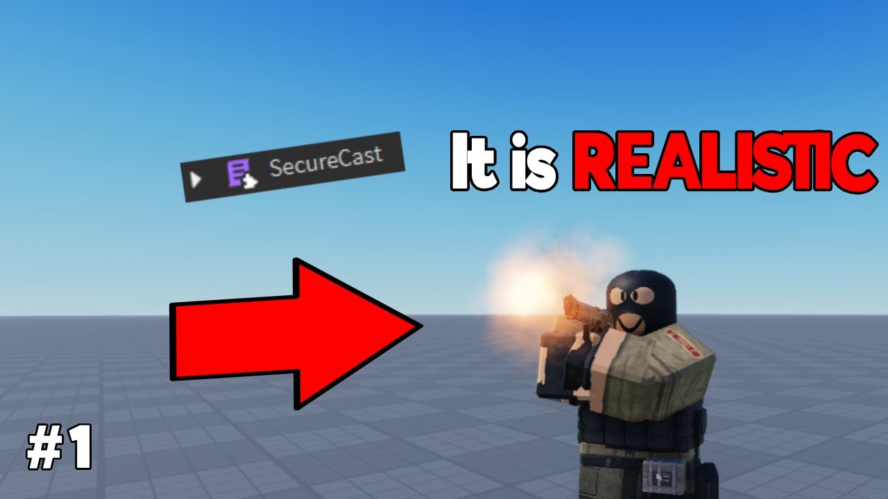 SecureCast Gun System in Roblox | Ammo, Recoil, Bullet Drop, Wallbangs