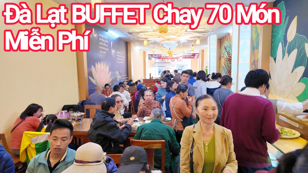 Đà Lạt Buffet Chay Miễn Phí, Giao Lưu Pickleball Cùng Fan