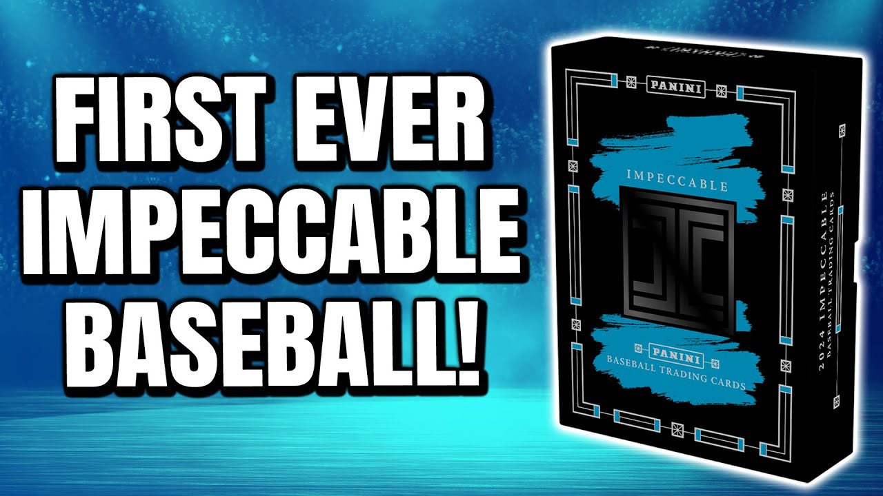 NEW HIGH-END PANINI BASEBALL!! | 2024 Panini Impeccable Baseball Hobby Box Review