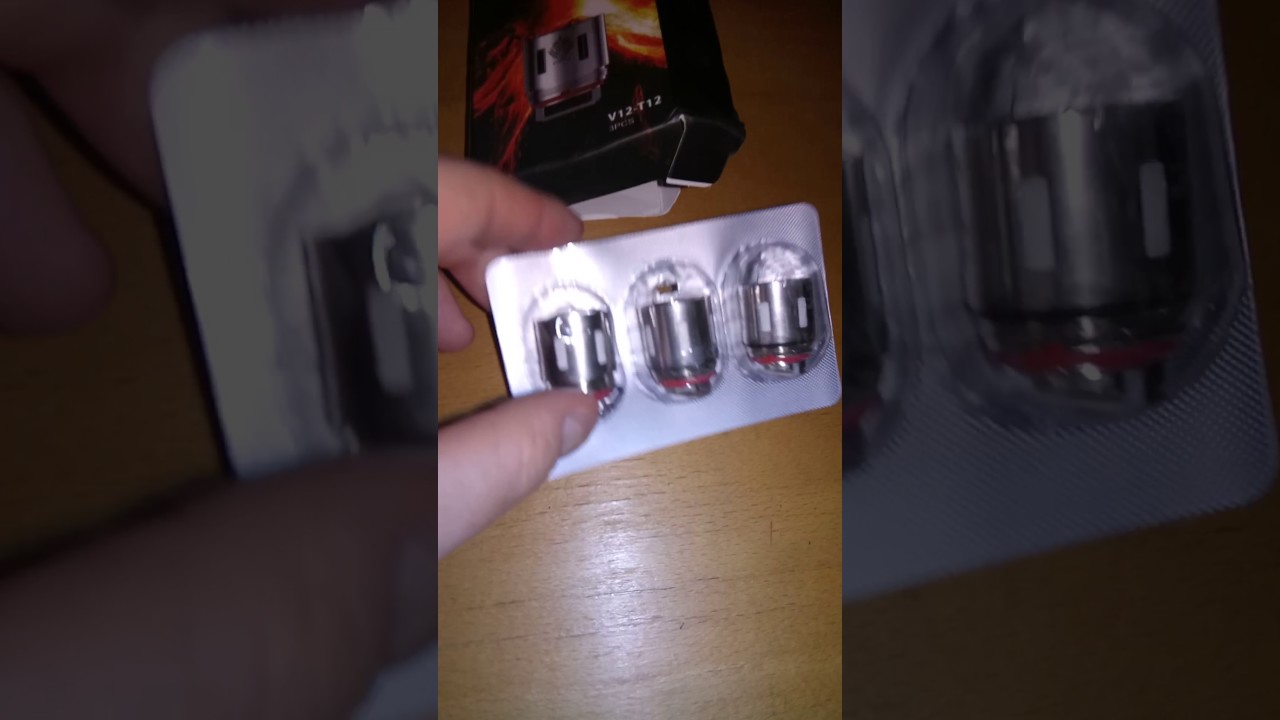 SMOK TFV12 Big Family V12 - T12 Coil Head from gearbest
