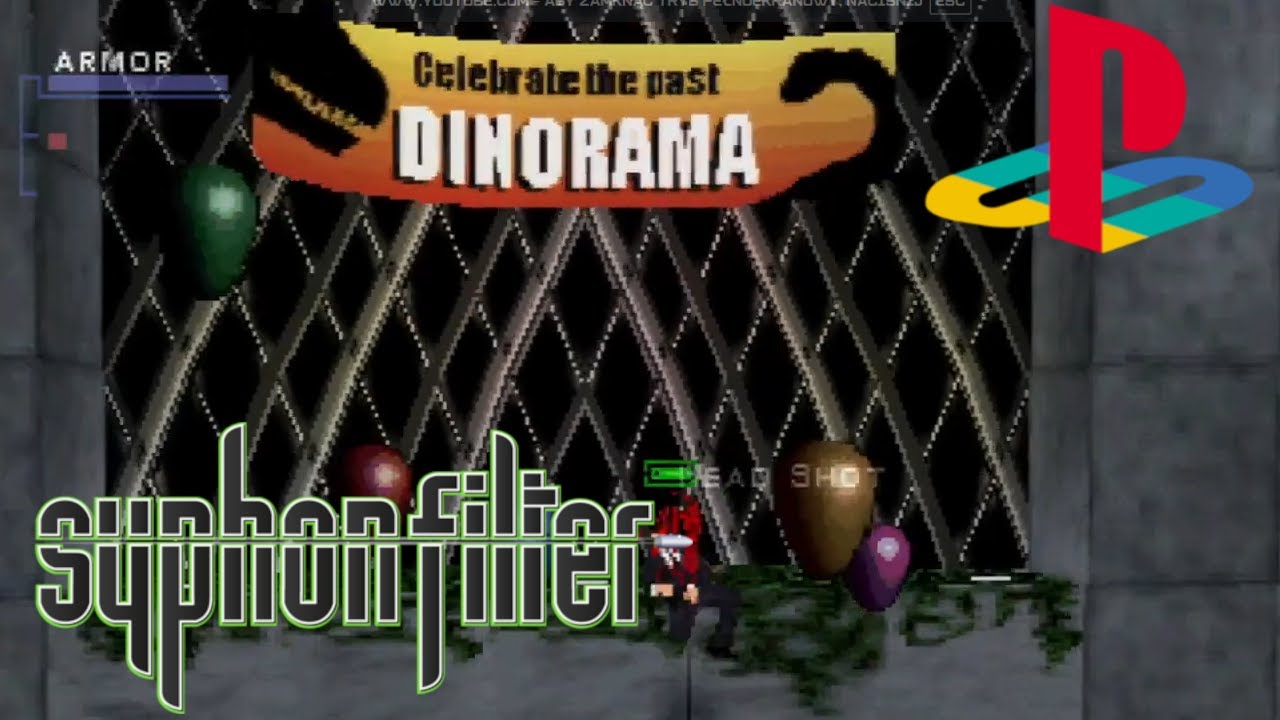 Stream #0535 - 2023 - PS1 - Syphon Filter - Misja 2 Expo Center Dinorama i Misja 3 Rhomer's Base