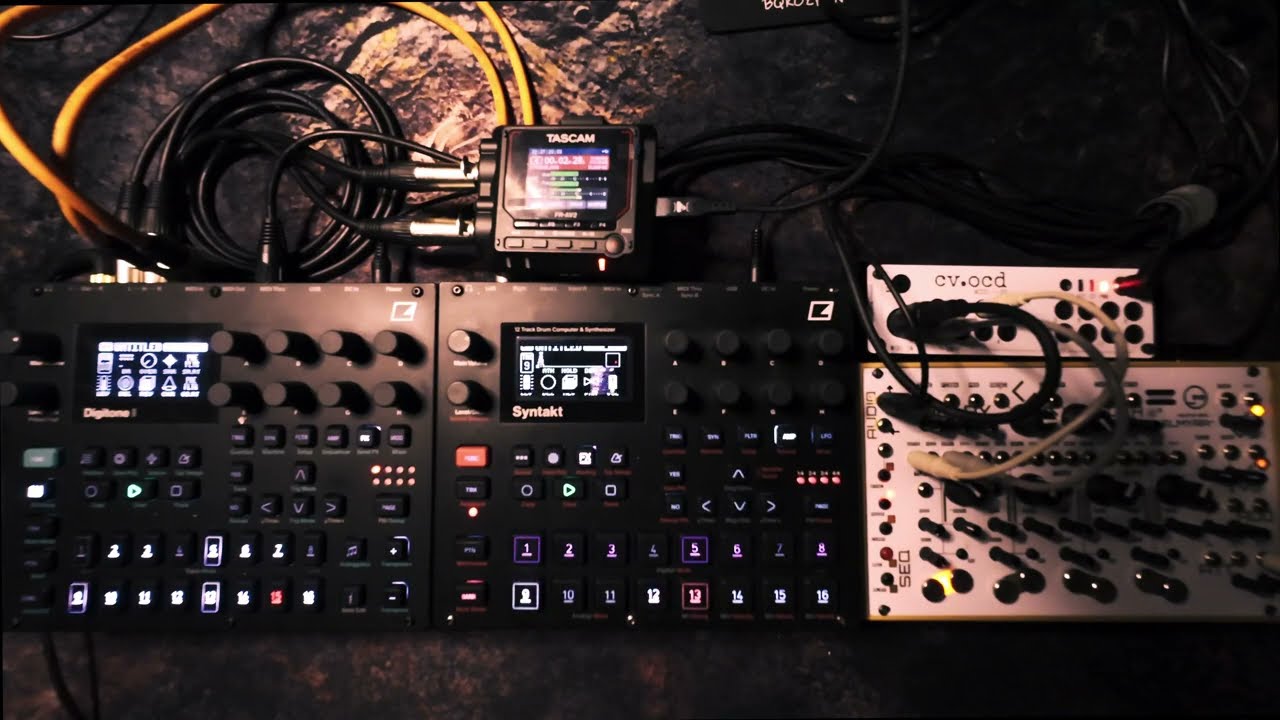 Null Editus // Third Wave // Dawless performance on Digitone 2, Syntakt and Elmyra 2