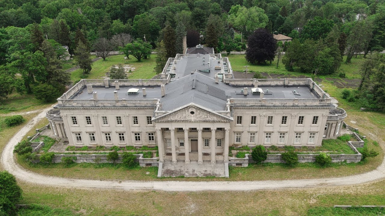 America's Largest Abandoned Mansion | Titanic Owners Mansion