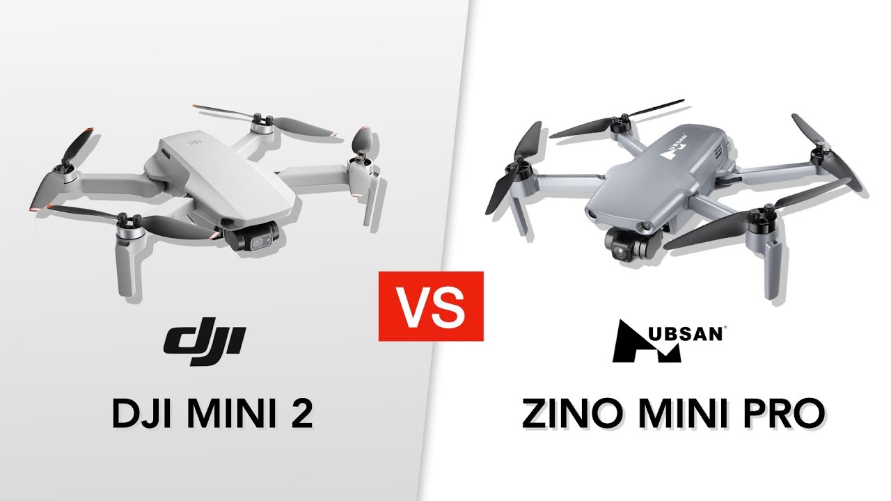 Hubsan Zino Mini Pro VS DJI Mini 2 - INDOOR HOVERING TEST