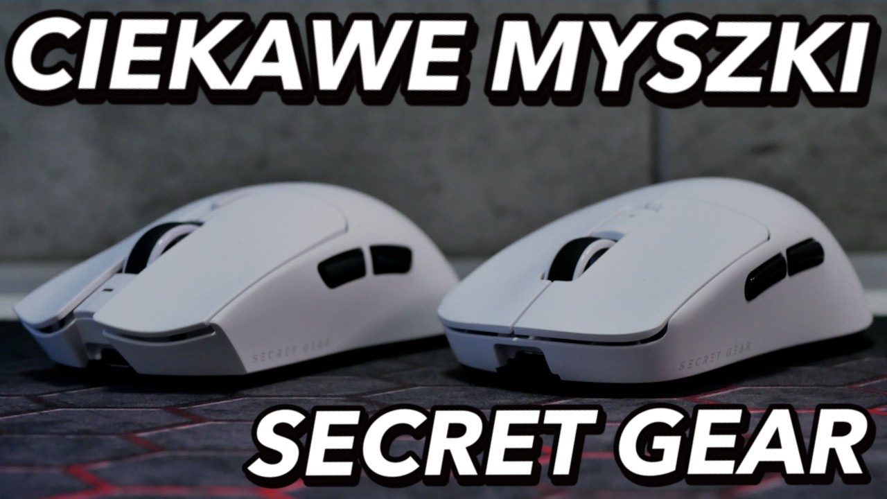 Dwie myszki o świetnych parametrach - Secret Gear ZX1 i Secret Gear ZX2
