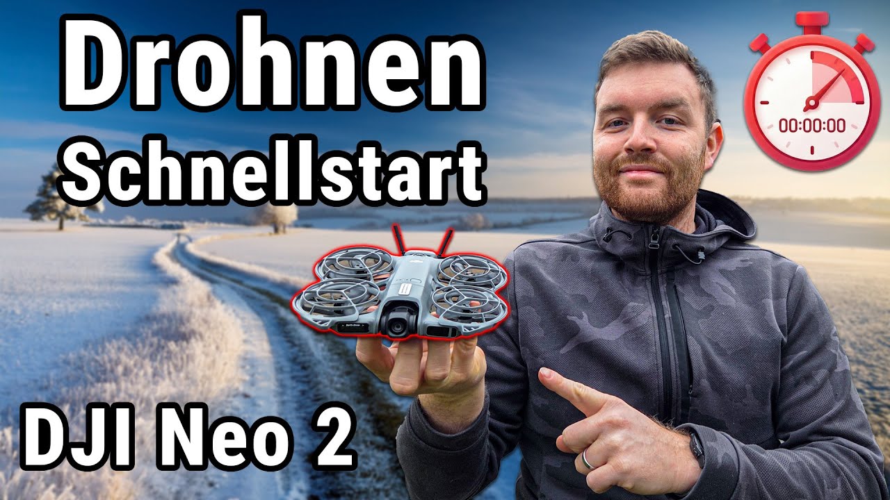 DJI Neo 2 Quick-Start: Von 0 auf 100 ohne Vorwissen - Perfekt für alle Neueinsteiger