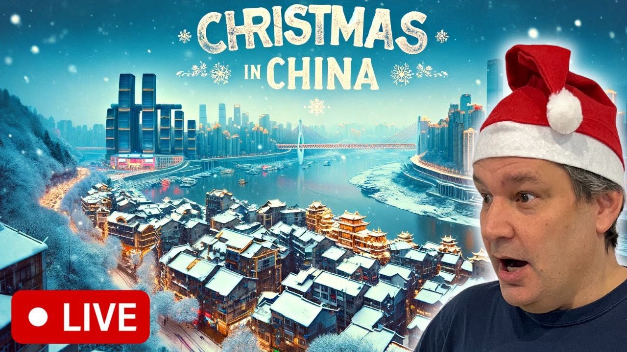 Does China Celebrate Christmas ? | Live From The Streets Of Chongqing China
