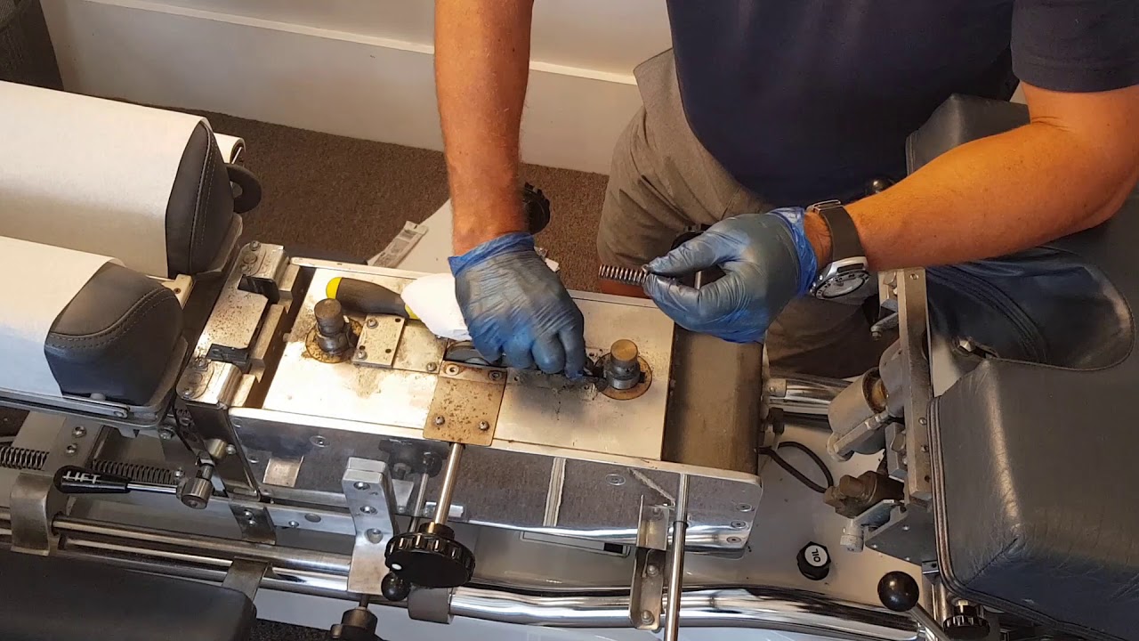 Zenith 440 Chiropractic Table Pelvic, Lumbar and Thoracic Drop Service