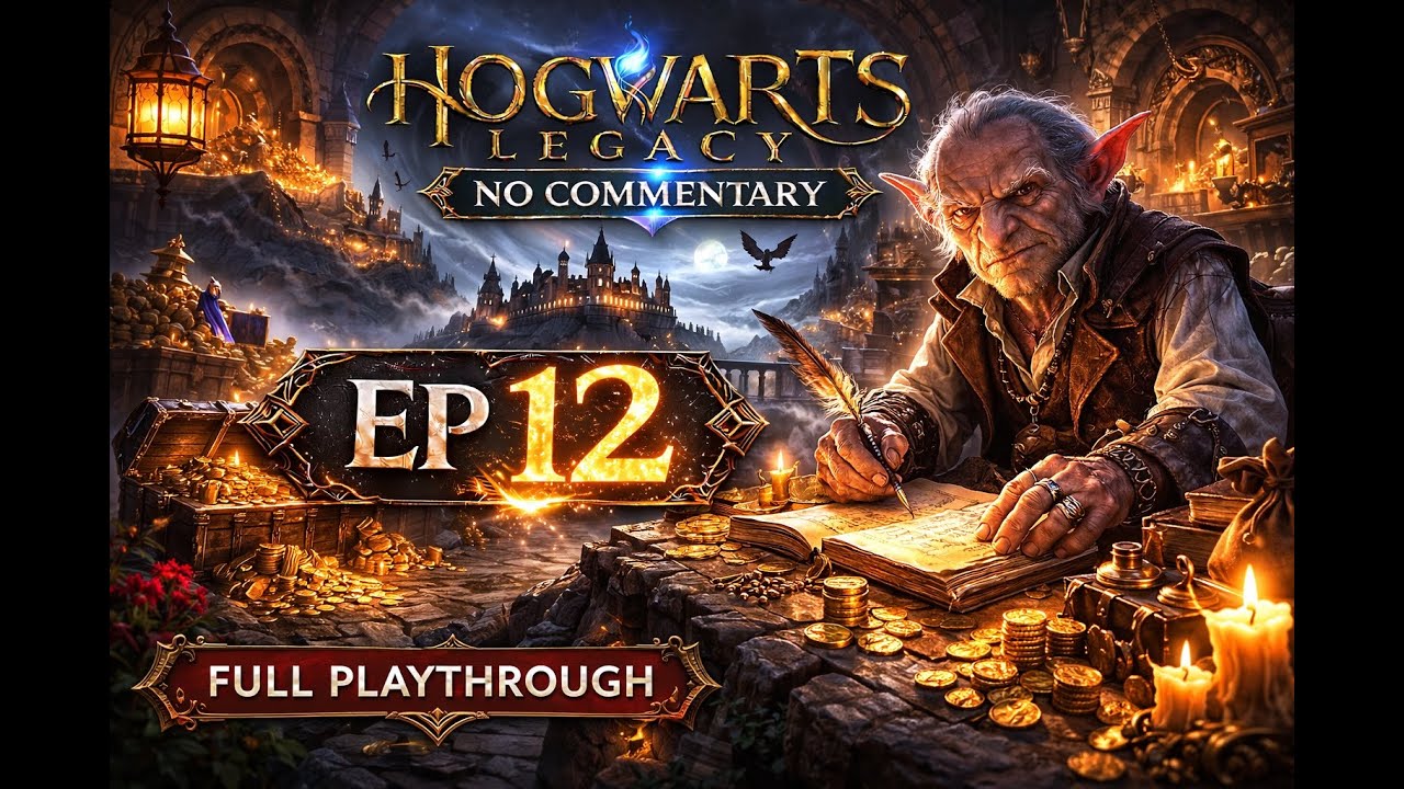 QUEST RUSH!!! Hogwarts Legacy – No Commentary (Relaxing Exploration) | Episode {12} (Full VOD)