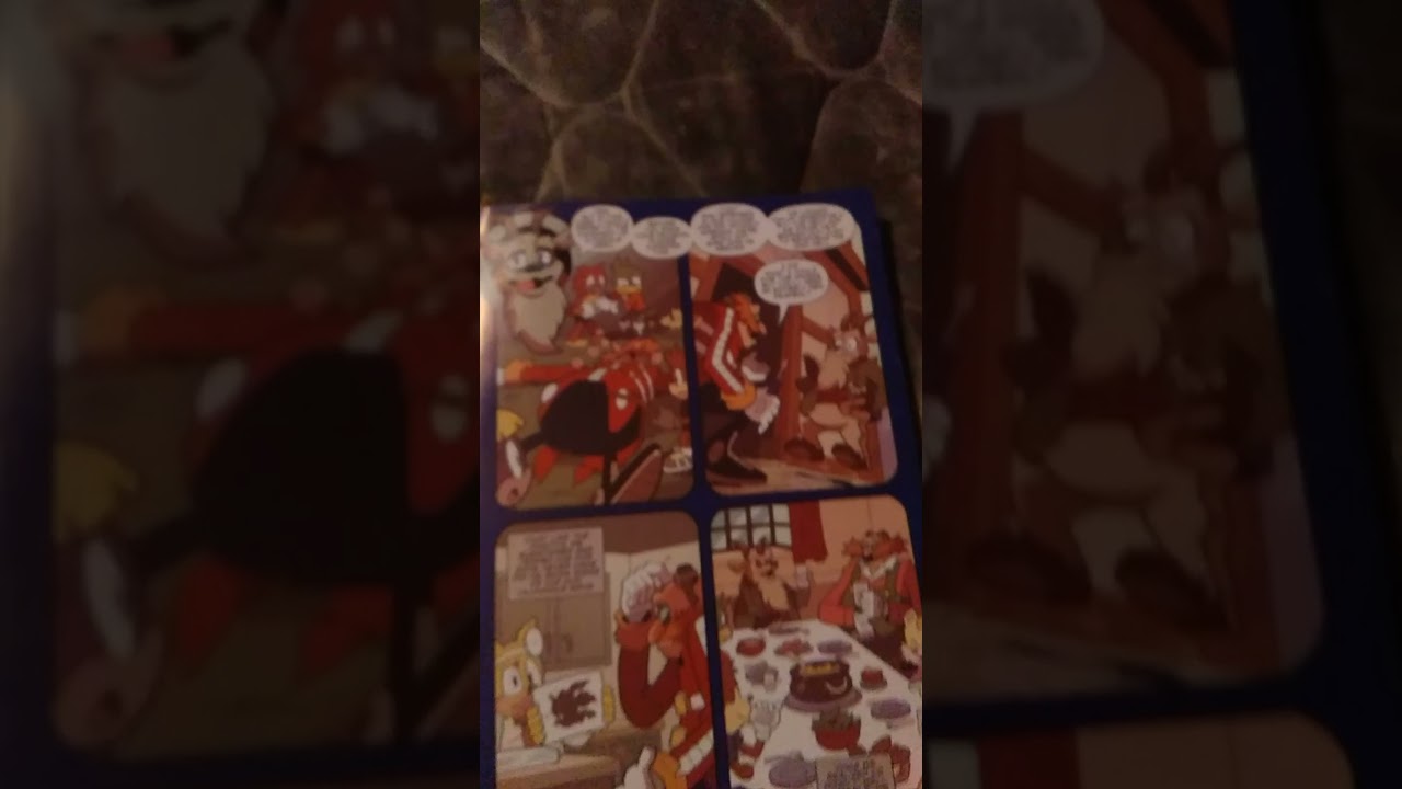 An IDW Sonic comic
