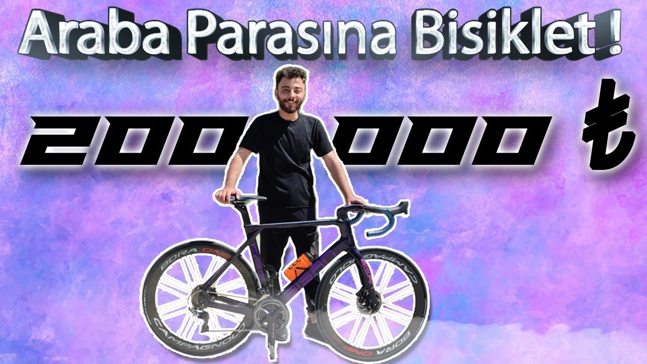 200.000 TL'lik Bisiklet ! | Bisan Praetor Dura Ace Set &Campagnolo Bora Ultra Jant  |