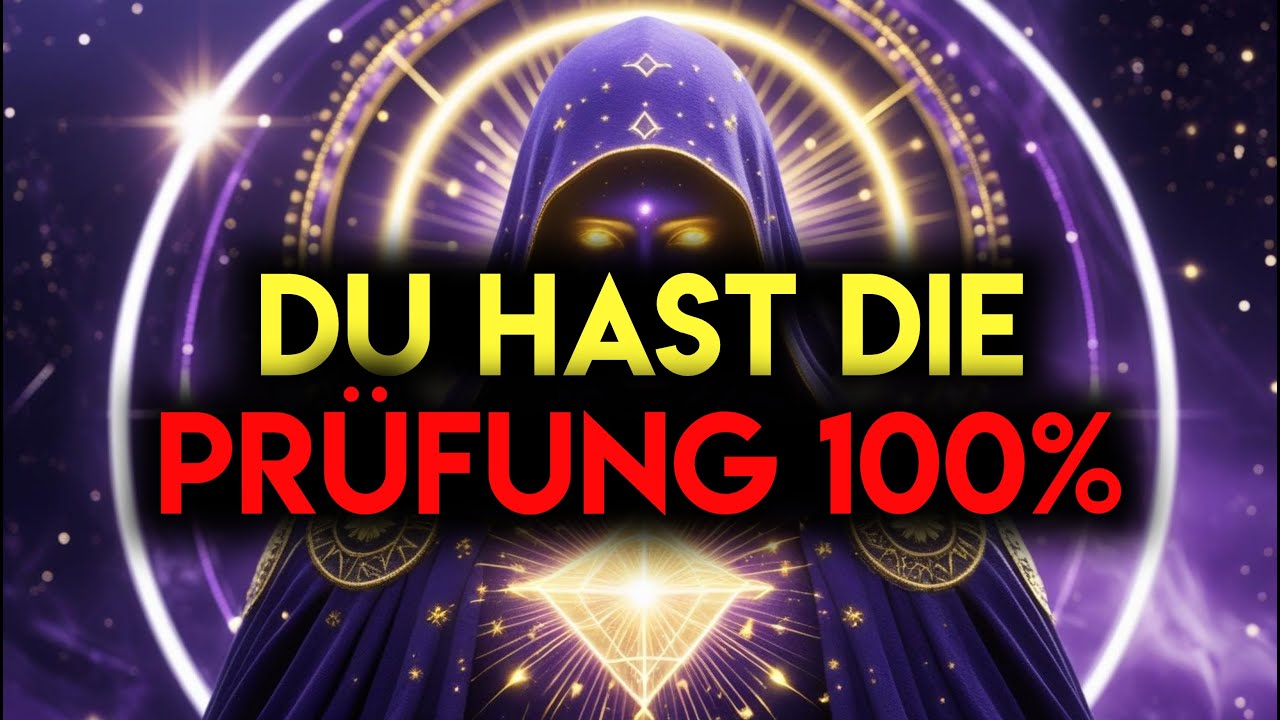 AUSERWÄHLTER: GOTT HAT DIR DIE SCHWERSTE PRÜFUNG GEGEBEN – UND DU HAST SIE OHNE SCHUMMELN BESTANDE🙌🎉