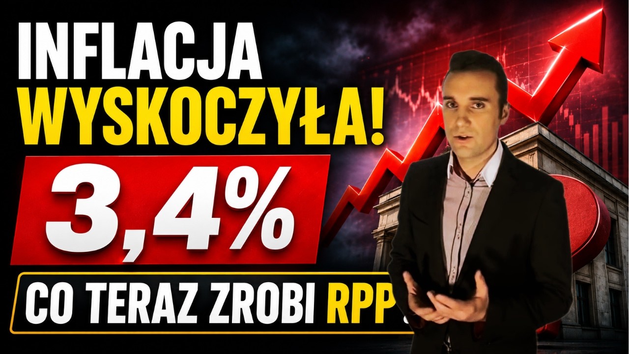 Inflacja WYSKOCZYŁA! 3,4% &mdash; Co Teraz Zrobi RPP?