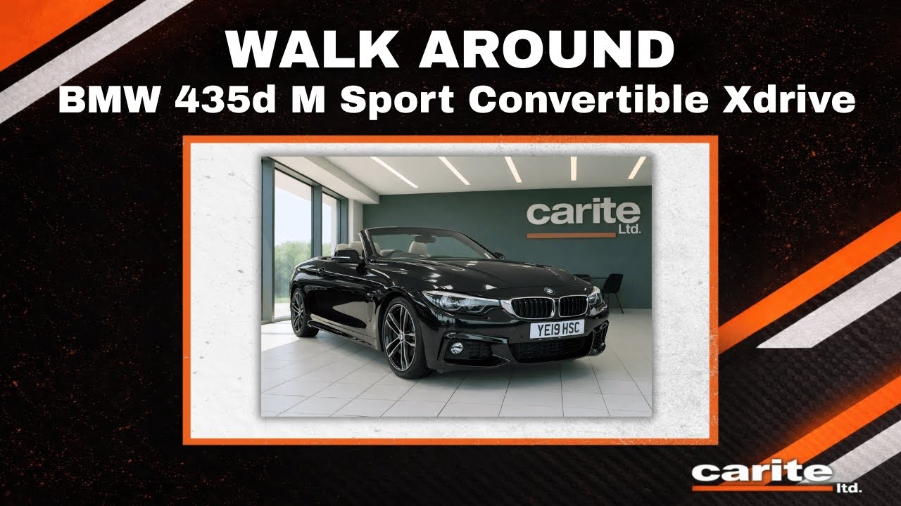 BMW 435d M Sport Convertible Xdrive - Walk around