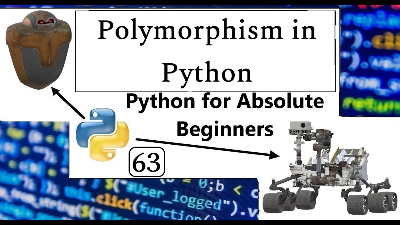 Polymorphism in Python | Python for Absolute Beginners in English | #63