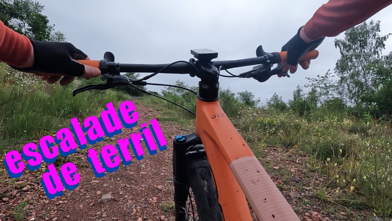 escalade de terril