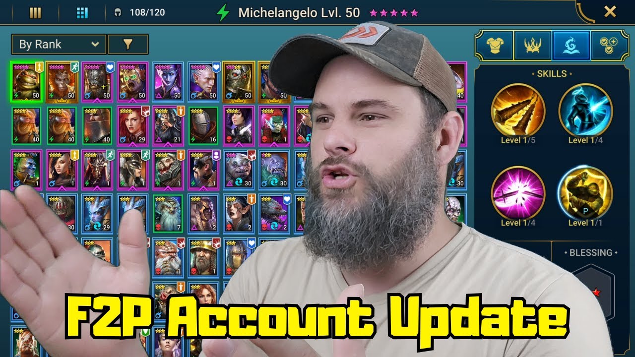 Обновление моего бесплатного аккаунта | Raid Shadow Legends