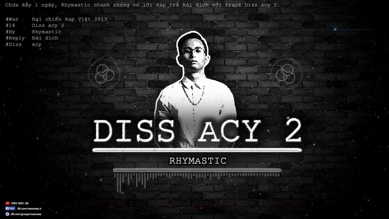 Diss Acy 2 -  Rhymastic [Diss Acy] [Video Lyrics Remake]