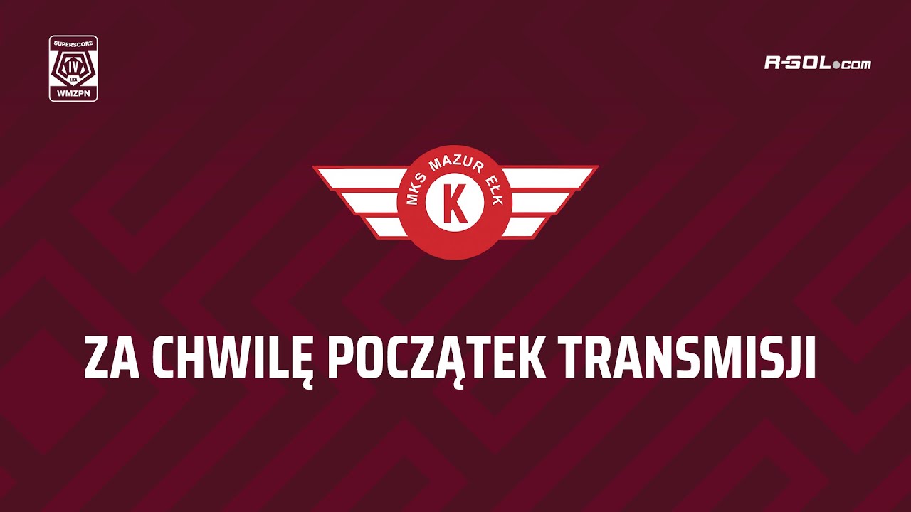 🎥 NA ŻYWO 🔴 | MKS Mazur Ełk - Champion Warszawa | Sparing 