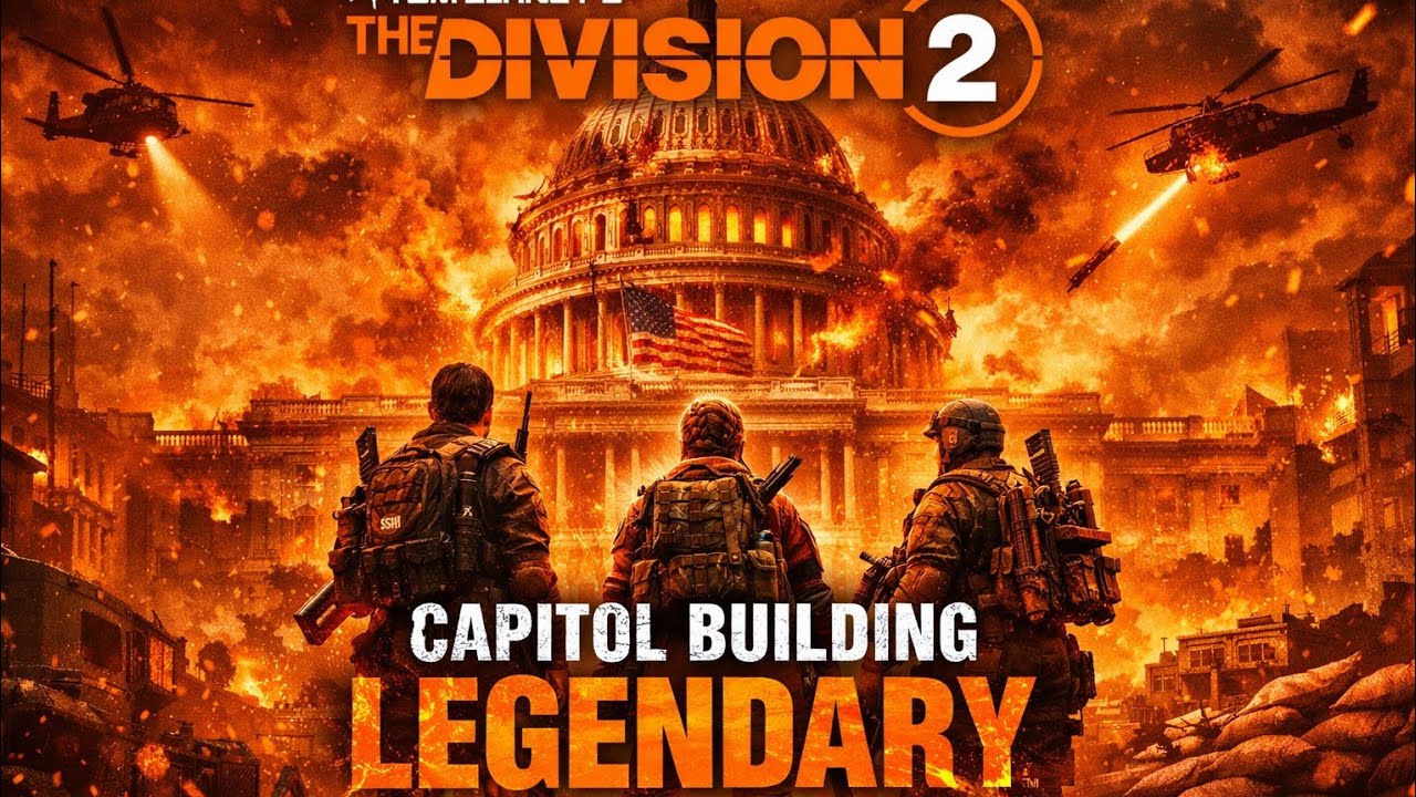 Tom Clancy's The Division 2 Capitol Building Legendary with @TheLionsGamer #tomclancysthedivision2 