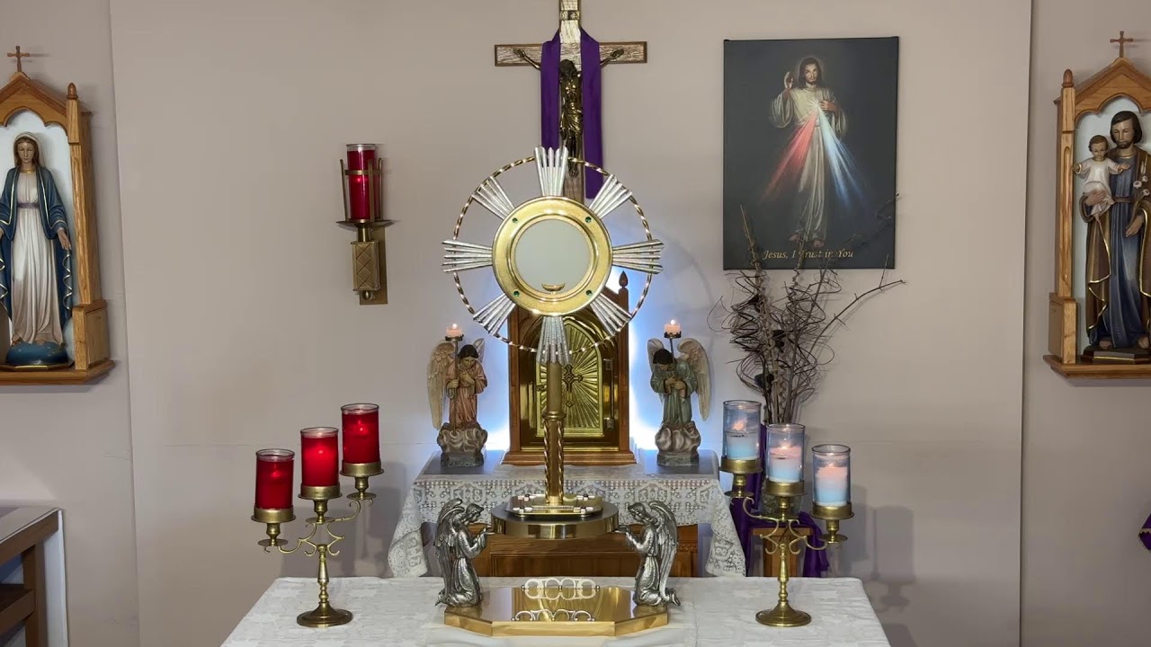 LIVE Eucharistic Adoration - Sisters of Divine Mercy