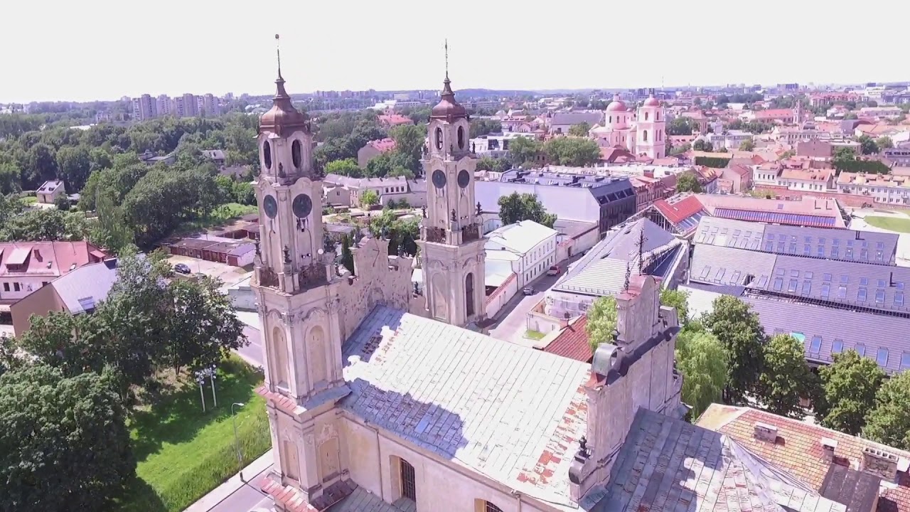 Vilnius iš paukščio skrydžio - Senamiestis