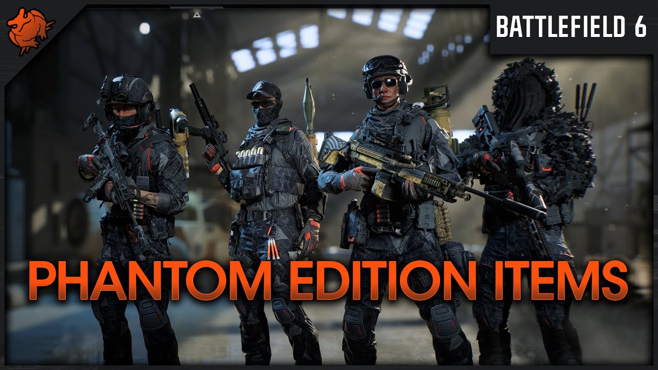 Battlefield 6 - Phantom Edition Items