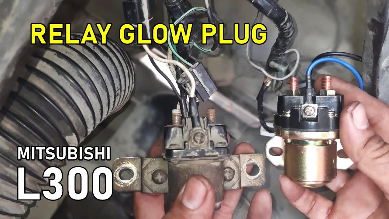 Cek Relay Glow plug/ Busi pemanas L300